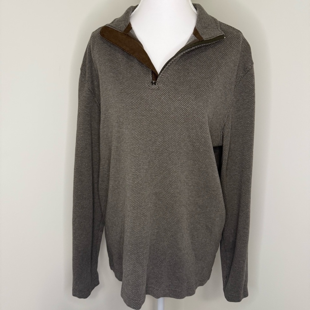 Joseph A. Bank Men’s 1/4 Zip Pullover Sweater Size M NWOT